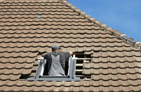 Pose de velux - Brizambourg